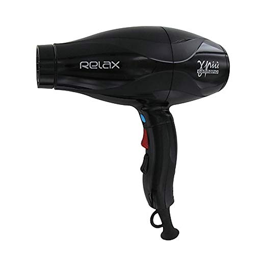 Gammapiu Relax Quiet Hair Dryer (Black)