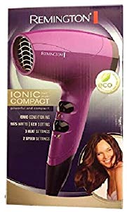 Remington D5000 Compact Travel Dryer (Purple)