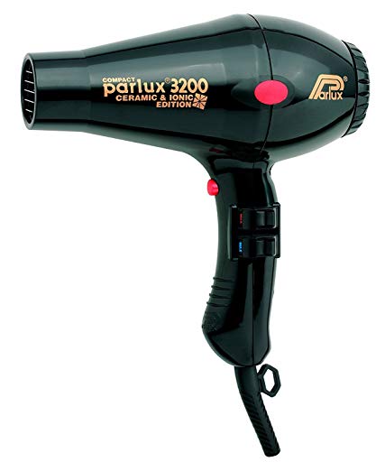 Parlux 3200 Ceramic Ionic Hair Dryer - Black