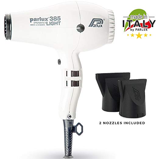 Parlux 385 Power Light Hair Dryer - White