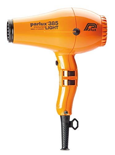 Parlux 385 Powerlight Professional Ionic and Ceramic Hair Dryer, 2150 Watts (ORANGE)