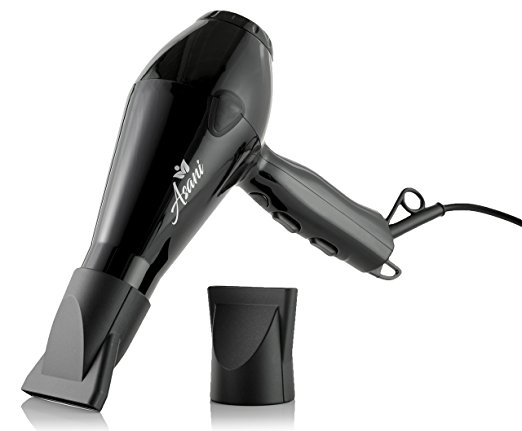 Professional Hair Dryer with Anti-Frizz Ionic Conditioning | Extra-Fast & Powerful Heat Blow Dryer | Compact/ Lightweight Blow dryer | Salon-Grade Electric Hair dryer for Women & Girls