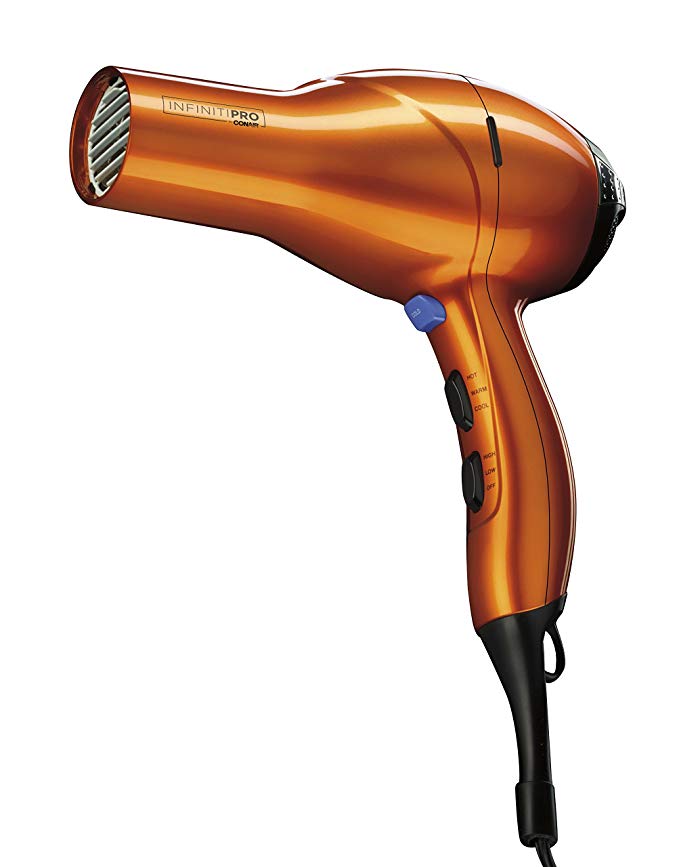 INFINITIPRO BY CONAIR 1875 Watt Salon Performance AC Motor Styling Tool/Hair Dryer; Orange