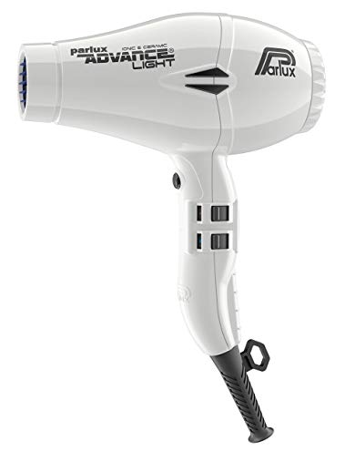 Parlux Advance Light Ionic and Ceramic Hair Dryer - WHITE