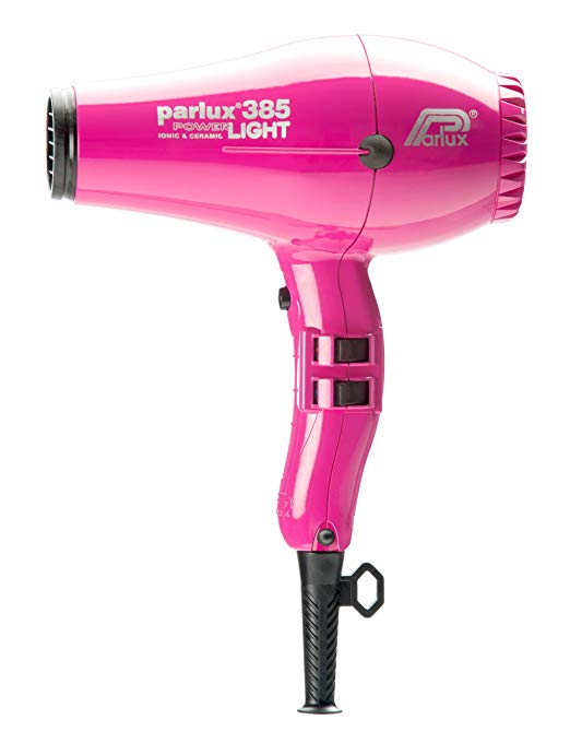 Parlux 385 PowerLight Ionic & Ceramic Hair Dryer Fuchsia/Pink