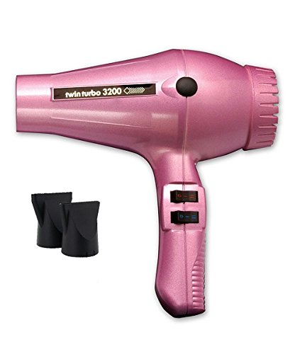 TURBO POWER 324 Twin Turbo 3200 Professional Hair Dryer Pink