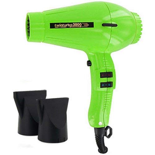 TURBO POWER 330 Twin Turbo 3800 Ceramic Ionic Professional Hair Dryer GREEN