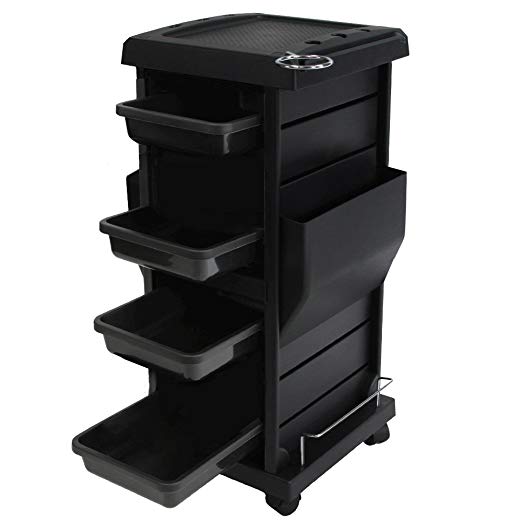 Salon Spa Tool Accessories Holder Storage Trolley Cart Package TR-10A