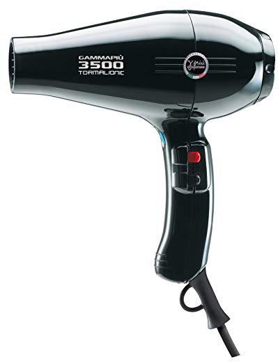 Gamma Piu - 3500 Tormalionic Hair Dryer Black