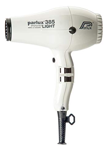 Parlux 385 Powerlight Professional Ionic and Ceramic Hair Dryer White