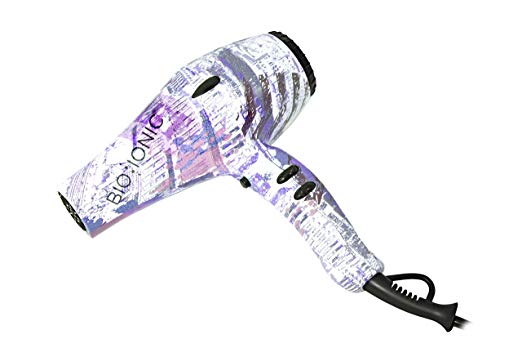 BIO IONIC Street Art Blow Dryer with Free Mug, 3 Lb.