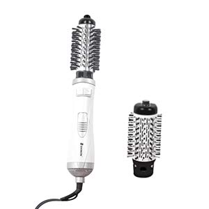 (Can Not Use In USA) SHINON Hot Air Brush Women Round Brush For Blow Automatic Rotating Hair Dryer Curler 2 Brush Hair Blow Comb Dryer European Voltage