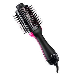 One-Step Hair Dryer&Volumizer,GLT Salon Hot Air Paddle Styling Brush, Negative Ion Brush,Hair Straightener, Curler and Styler for All Hair Types