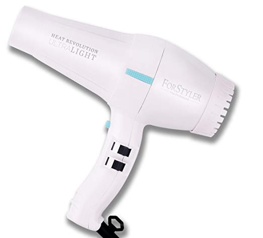 Heat Revolution- Ultralight Lightweight Ceramic Ionic Professional hair dryer