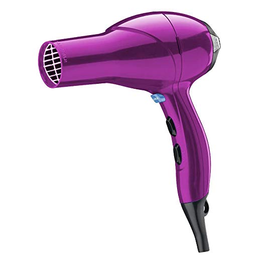 Conair Infiniti Pro 1875-Watt Salon Performance Styling Hair Dryer, Red Violet