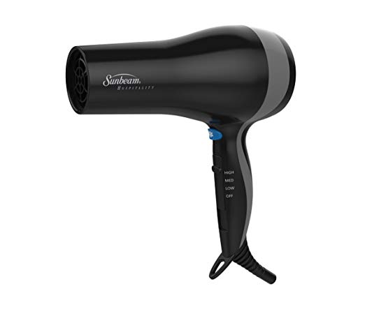 Sunbeam HD3006-005 1875 Watt Hand-Held Hair Dryer, Black