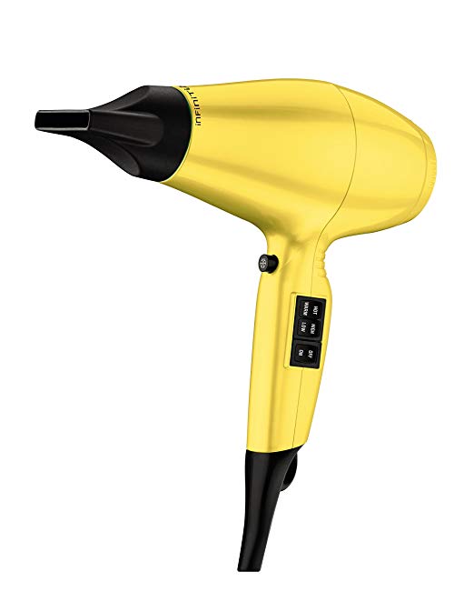 INFINITIPRO BY CONAIR 1875 Watt Compact Pro AC Motor Styler/Hair Dryer; Yellow